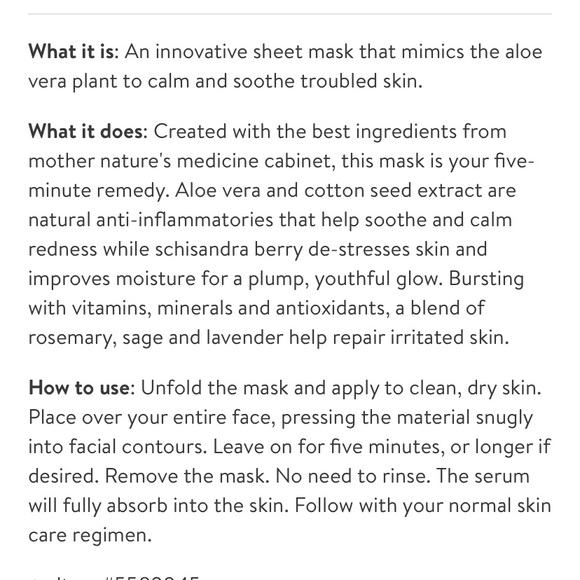 3 Count Patchology Soothe Sheet Mask Flashmasque 5 Minute Facial - Picture 6 of 9